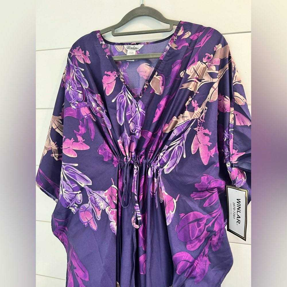 NWT Vibrant Purple kimono mu-mu Winlar